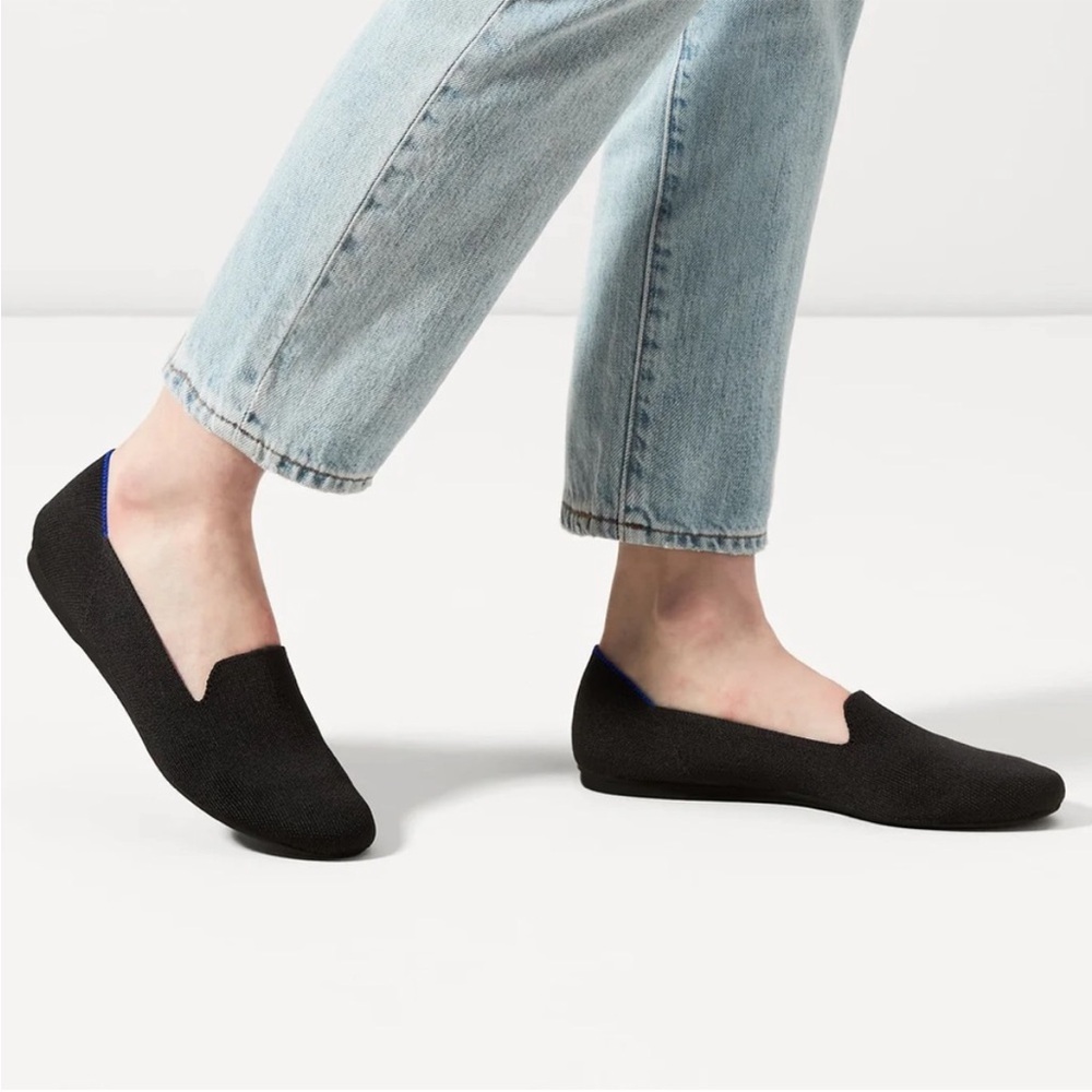 Rothy's Black slip on  Loafers